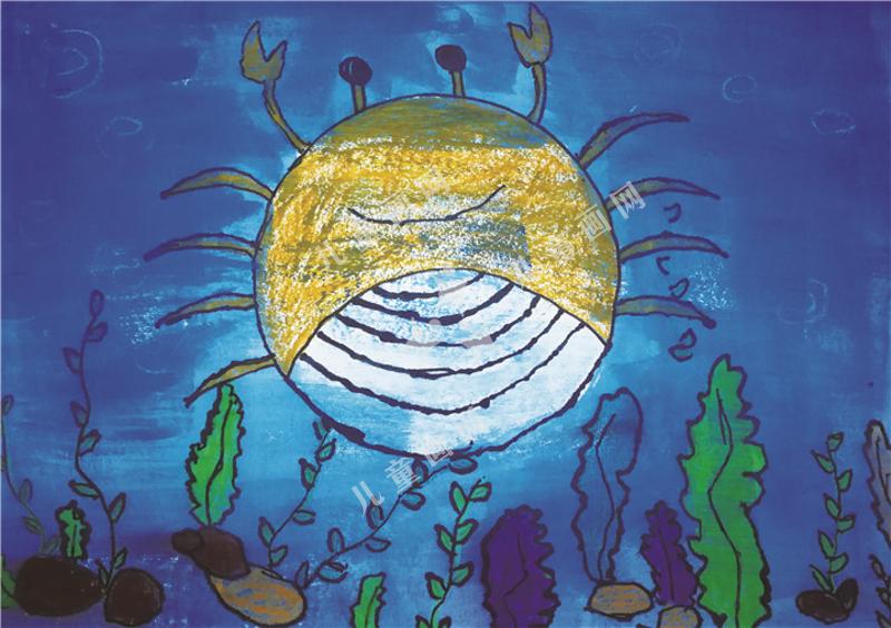 海里大螃蟹